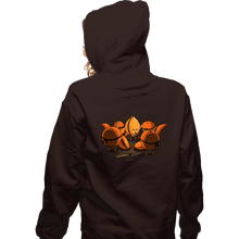 Load image into Gallery viewer, Shirts Zippered Hoodies, Unisex / Small / Dark Chocolate Kill Fruit
