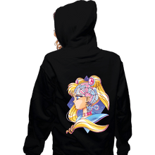 Load image into Gallery viewer, Shirts Zippered Hoodies, Unisex / Small / Black Magical Lock and Time Key
