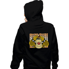 Load image into Gallery viewer, Daily_Deal_Shirts Zippered Hoodies, Unisex / Small / Black Madness For Peach