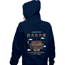 Load image into Gallery viewer, Daily_Deal_Shirts Zippered Hoodies, Unisex / Small / Navy The Warrior Jar