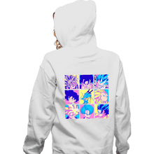 Load image into Gallery viewer, Shirts Zippered Hoodies, Unisex / Small / White Saiyan Colors
