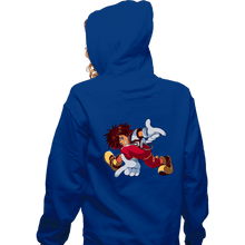 Load image into Gallery viewer, Daily_Deal_Shirts Zippered Hoodies, Unisex / Small / Royal Blue Kingdom Adventure