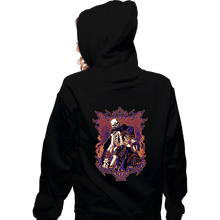 Load image into Gallery viewer, Shirts Zippered Hoodies, Unisex / Small / Black Skull Monster

