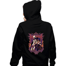 Load image into Gallery viewer, Shirts Zippered Hoodies, Unisex / Small / Black Skull Monster