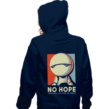 Load image into Gallery viewer, Shirts Zippered Hoodies, Unisex / Small / Navy No Hope
