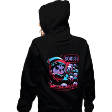 Load image into Gallery viewer, Daily_Deal_Shirts Zippered Hoodies, Unisex / Small / Black Paws Of Death