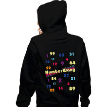 Load image into Gallery viewer, Daily_Deal_Shirts Zippered Hoodies, Unisex / Small / Black Numberwang