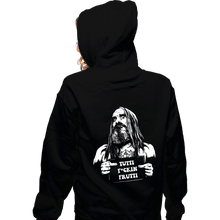 Load image into Gallery viewer, Daily_Deal_Shirts Zippered Hoodies, Unisex / Small / Black Otis Driftwood