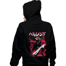 Load image into Gallery viewer, Shirts Zippered Hoodies, Unisex / Small / Black Hellsing Weapon Alucard
