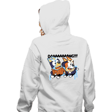 Load image into Gallery viewer, Daily_Deal_Shirts Zippered Hoodies, Unisex / Small / White Bluey Friday