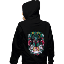 Load image into Gallery viewer, Shirts Zippered Hoodies, Unisex / Small / Black Samurai Hunter