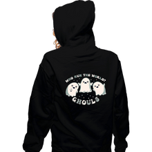 Load image into Gallery viewer, Secret_Shirts Zippered Hoodies, Unisex / Small / Black Ghouls