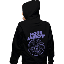 Load image into Gallery viewer, Shirts Zippered Hoodies, Unisex / Small / Black Noob Star