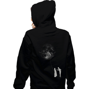 Shirts Zippered Hoodies, Unisex / Small / Black Give You The Moon