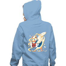 Load image into Gallery viewer, Daily_Deal_Shirts Zippered Hoodies, Unisex / Small / Royal Blue Sailor Bird