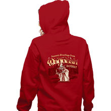 Load image into Gallery viewer, Daily_Deal_Shirts Zippered Hoodies, Unisex / Small / Red Dagobah Humbug