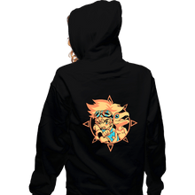 Load image into Gallery viewer, Daily_Deal_Shirts Zippered Hoodies, Unisex / Small / Black Digi Courage