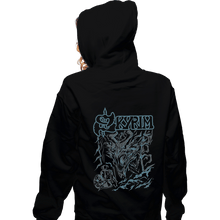 Load image into Gallery viewer, Shirts Zippered Hoodies, Unisex / Small / Black Dragon Hunter