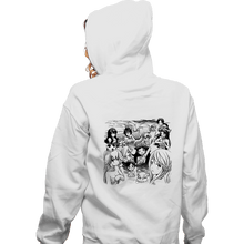 Load image into Gallery viewer, Shirts Zippered Hoodies, Unisex / Small / White Smash Girls Hot Spring
