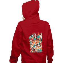 Load image into Gallery viewer, Shirts Zippered Hoodies, Unisex / Small / Red Mouse House Heroes '19