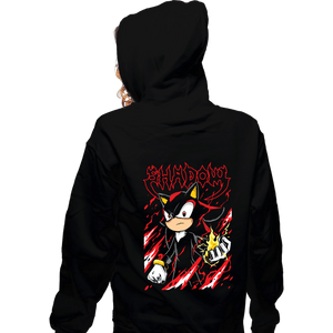 Daily_Deal_Shirts Zippered Hoodies, Unisex / Small / Black The Ultimate Life Form
