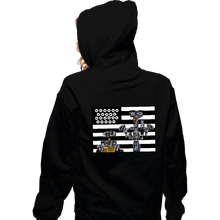 Load image into Gallery viewer, Daily_Deal_Shirts Zippered Hoodies, Unisex / Small / Black Robokonia