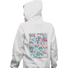 Load image into Gallery viewer, Shirts Zippered Hoodies, Unisex / Small / White Insert Coin
