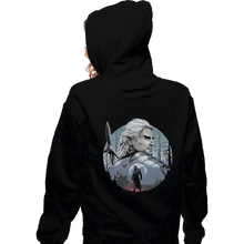 Load image into Gallery viewer, Shirts Pullover Hoodies, Unisex / Small / Black The Monster Hunter