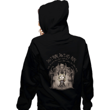 Load image into Gallery viewer, Shirts Zippered Hoodies, Unisex / Small / Black Sally Sparrow
