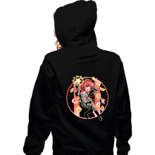 Load image into Gallery viewer, Shirts Zippered Hoodies, Unisex / Small / Black Nes-Chan