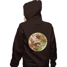 Load image into Gallery viewer, Shirts Zippered Hoodies, Unisex / Small / Dark Chocolate Zord Dynasty