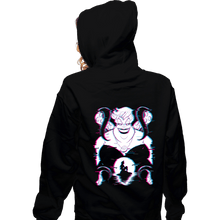 Load image into Gallery viewer, Daily_Deal_Shirts Zippered Hoodies, Unisex / Small / Black Glitched Ursula