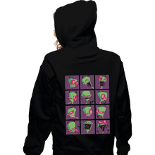 Load image into Gallery viewer, Shirts Zippered Hoodies, Unisex / Small / Black Zim Expressions