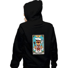 Load image into Gallery viewer, Daily_Deal_Shirts Zippered Hoodies, Unisex / Small / Black The Chef