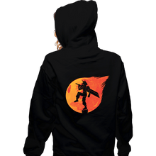 Load image into Gallery viewer, Daily_Deal_Shirts Zippered Hoodies, Unisex / Small / Black The Cloud Friend