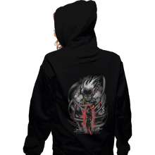 Load image into Gallery viewer, Shirts Zippered Hoodies, Unisex / Small / Black Erasure Hero