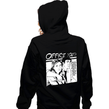 Load image into Gallery viewer, Shirts Zippered Hoodies, Unisex / Small / Black Office Youth