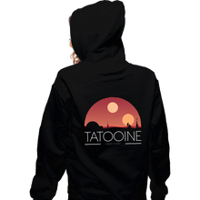 Load image into Gallery viewer, Shirts Zippered Hoodies, Unisex / Small / Black Desert Planet