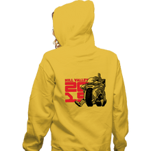 Load image into Gallery viewer, Daily_Deal_Shirts Zippered Hoodies, Unisex / Small / White Hill Valley 2015