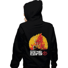 Load image into Gallery viewer, Shirts Zippered Hoodies, Unisex / Small / Black Saiyan Prince Redemption