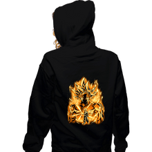 Load image into Gallery viewer, Daily_Deal_Shirts Zippered Hoodies, Unisex / Small / Black Golden Ultrainstinct