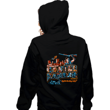 Load image into Gallery viewer, Daily_Deal_Shirts Zippered Hoodies, Unisex / Small / Black Greetings From Castle Kandar