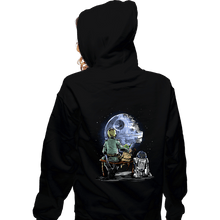 Load image into Gallery viewer, Daily_Deal_Shirts Zippered Hoodies, Unisex / Small / Black Master And Apprentice