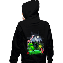 Load image into Gallery viewer, Daily_Deal_Shirts Zippered Hoodies, Unisex / Small / Black Neighbors & Friends