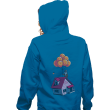 Load image into Gallery viewer, Shirts Zippered Hoodies, Unisex / Small / Royal Blue Adventure Is Up There