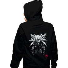 Load image into Gallery viewer, Daily_Deal_Shirts Zippered Hoodies, Unisex / Small / Black Hunting Monsters

