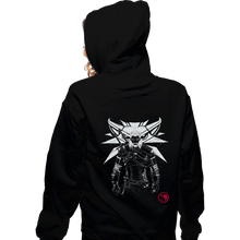 Load image into Gallery viewer, Daily_Deal_Shirts Zippered Hoodies, Unisex / Small / Black Hunting Monsters