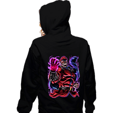 Load image into Gallery viewer, Daily_Deal_Shirts Zippered Hoodies, Unisex / Small / Black Bison Fighter