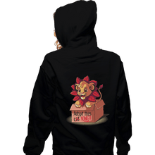 Load image into Gallery viewer, Shirts Zippered Hoodies, Unisex / Small / Black Adopt This King