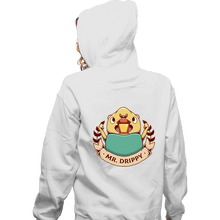 Load image into Gallery viewer, Shirts Zippered Hoodies, Unisex / Small / White Drippy